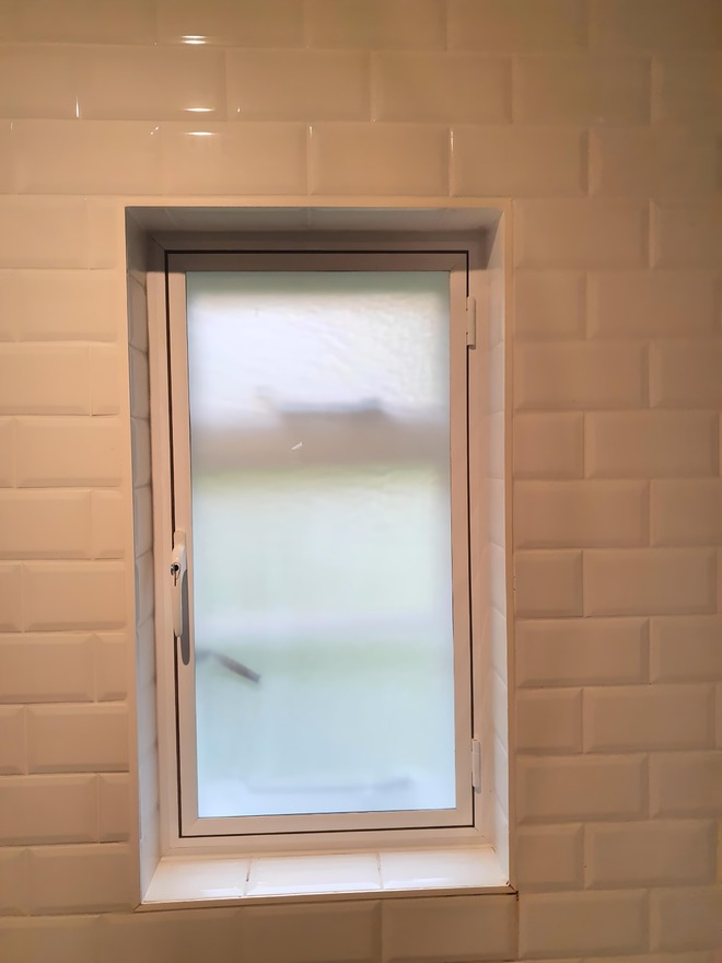 Casement window secondary glazing installation